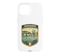 Carcasa para iPhone 15 Aviñón Francia Vacaciones Familiares a Aviñón francés