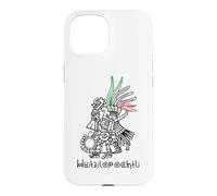 Carcasa para iPhone 15 Azteca Maya Inca Dios Mexicano Huitzilopochtli Hombres