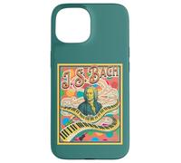 Carcasa para iPhone 15 Bach Retro Pop Clásico Amante De La Música Diseño