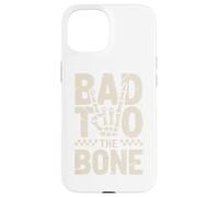 Carcasa para iPhone 15 Bad To The Bone Camiseta Cumpleaños 2 Años Cumpleaños Bday