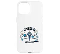 Carcasa para iPhone 15 Balancing Act Casual Oficina Desgaste hogar Esencial S19