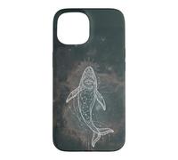 Carcasa para iPhone 15 Ballena Mística Sueño Cósmico Espiritual
