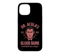Carcasa para iPhone 15 Banco de Sangre del Dr. Acula: Drácula Espeluznante Vampiro Halloween