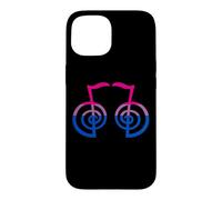 Carcasa para iPhone 15 Bandera Bisexual Kriya Reiki Símbolo Yoga Espiritual