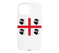 Carcasa para iPhone 15 Bandera de Cerdeña Italia 4 Moros Cerdeña