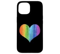 Carcasa para iPhone 15 Bandera del Arco Iris del Orgullo LGBT Mes del Orgullo LGBTQI