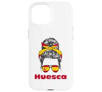 Carcasa para iPhone 15 Bandera Española Señora España Huesca