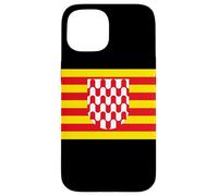 Carcasa para iPhone 15 Bandera GIRONA ESPAÑA CATALUÑA