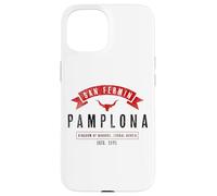 Carcasa para iPhone 15 Basque: Pamplona Shirt/San Fermin