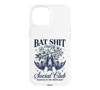 Carcasa para iPhone 15 Bat Shit Crazy Social Club Madness In The Moonlight Bat