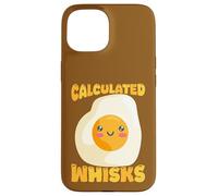 Carcasa para iPhone 15 Batidores calculados, Divertido Juego de Palabras con Huevos, Lindo culinario