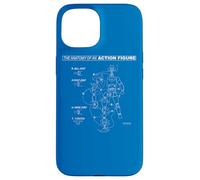 Carcasa para iPhone 15 Batman Action Figure Anatomy