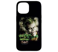 Carcasa para iPhone 15 Batman: Arkham Asylum Joker Welcome to The Madhouse