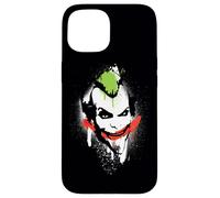 Carcasa para iPhone 15 Batman: Arkham City The Joker Spraypaint Smile