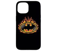 Carcasa para iPhone 15 Batman Bat Flames Shield