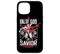 Carcasa para iPhone 15 Batman v Superman False God or Savior