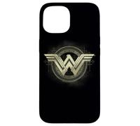 Carcasa para iPhone 15 Batman v Superman Wonder Woman Ancient Emblems