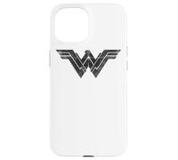 Carcasa para iPhone 15 Batman v Superman Wonder Woman Folded and Distressed