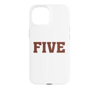 Carcasa para iPhone 15 Big Maroon Color 5 Five