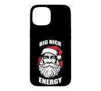 Carcasa para iPhone 15 Big Nick Energy Divertido Papá Noel Navidad