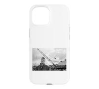 Carcasa para iPhone 15 Billy Bragg La Vida es una era de disturbios por David Corio