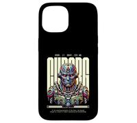 Carcasa para iPhone 15 Bioroide Sci Fi Cyborg Code 384Y 3 AB Neo Terra