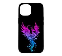 Carcasa para iPhone 15 Bisexual Phoenix Bird Bi Pride Flag Rising from Ashes