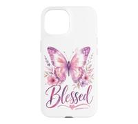 Carcasa para iPhone 15 Blessed - Women's Christian Faith Jeremiah 17:7 Bible-Based