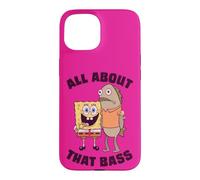 Carcasa para iPhone 15 Bob Esponja Squarepants Todo sobre Ese bajo
