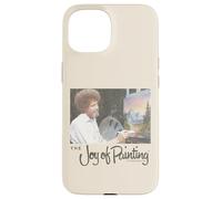 Carcasa para iPhone 15 Bob Ross Joy of Painting