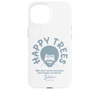 Carcasa para iPhone 15 Bob Ross We Don't Make Mistakes