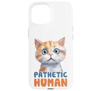 Carcasa para iPhone 15 Bonito gráfico Humano patético de Gato