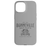 Carcasa para iPhone 15 Bonneville Salt Flats Utah diseño Envejecido