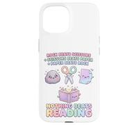 Carcasa para iPhone 15 Booktrovert Nothing Beat Reading Rock - Tijeras de Papel para Mujer