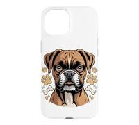 Carcasa para iPhone 15 Boxer Square Snout Portrait Bold