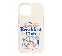 Carcasa para iPhone 15 Breakfast Club Mañanas lentas Brunch Amante Huevos Tostada