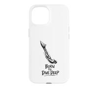 Carcasa para iPhone 15 Bucear O Morir Apnea Apnea Atletas Buceo Born to Deep Dive