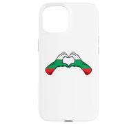 Carcasa para iPhone 15 Bulgaria Flag Bulgarian Heart