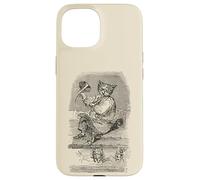 Carcasa para iPhone 15 Byleth Un Gato como Diccionario Demonio Infernal