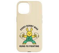 Carcasa para iPhone 15 Cada Conejito era Kung Fu luchando contra el Karate Rabbit