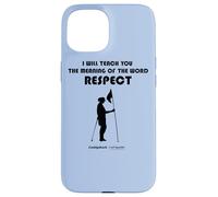 Carcasa para iPhone 15 Caddyshack I Will Teach You The Meaning of The Word Respect