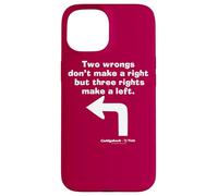 Carcasa para iPhone 15 Caddyshack Two Wrongs Don't Make a Right