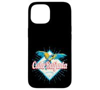 Carcasa para iPhone 15 Cala Rajada Mallorca Isla Baleares Parrot Vintage Souvenir