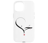 Carcasa para iPhone 15 Caligrafía árabe Hubb Love Art Eid