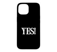 Carcasa para iPhone 15 Camisa That Says Yes - Un diseño Que Dice sí