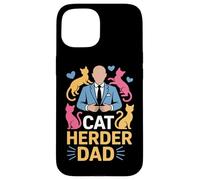 Carcasa para iPhone 15 Campeón de Pastor de Gatos Profesional