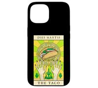 Carcasa para iPhone 15 Carta del Tarot del Martes de Tacos Divertidos Tacos Vintage del Cinco de Mayo