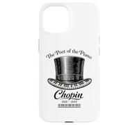 Carcasa para iPhone 15 Chopin Poeta del Piano Música Clásica