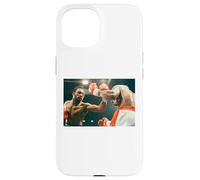 Carcasa para iPhone 15 Chris Eubank V Pelea de Boxeo en Tiempos de Guerra de Nigel Benn 1990