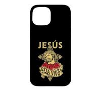 Carcasa para iPhone 15 Christian Religious Believe Blessed Faith God Bible Verse